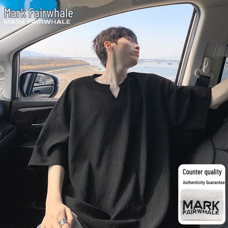 Mark Fairwhale Men s V-Neck Loose Fit T-Shirt M
Mark Fairwhale Men s V-Neck Loose Fit T-Shirt M