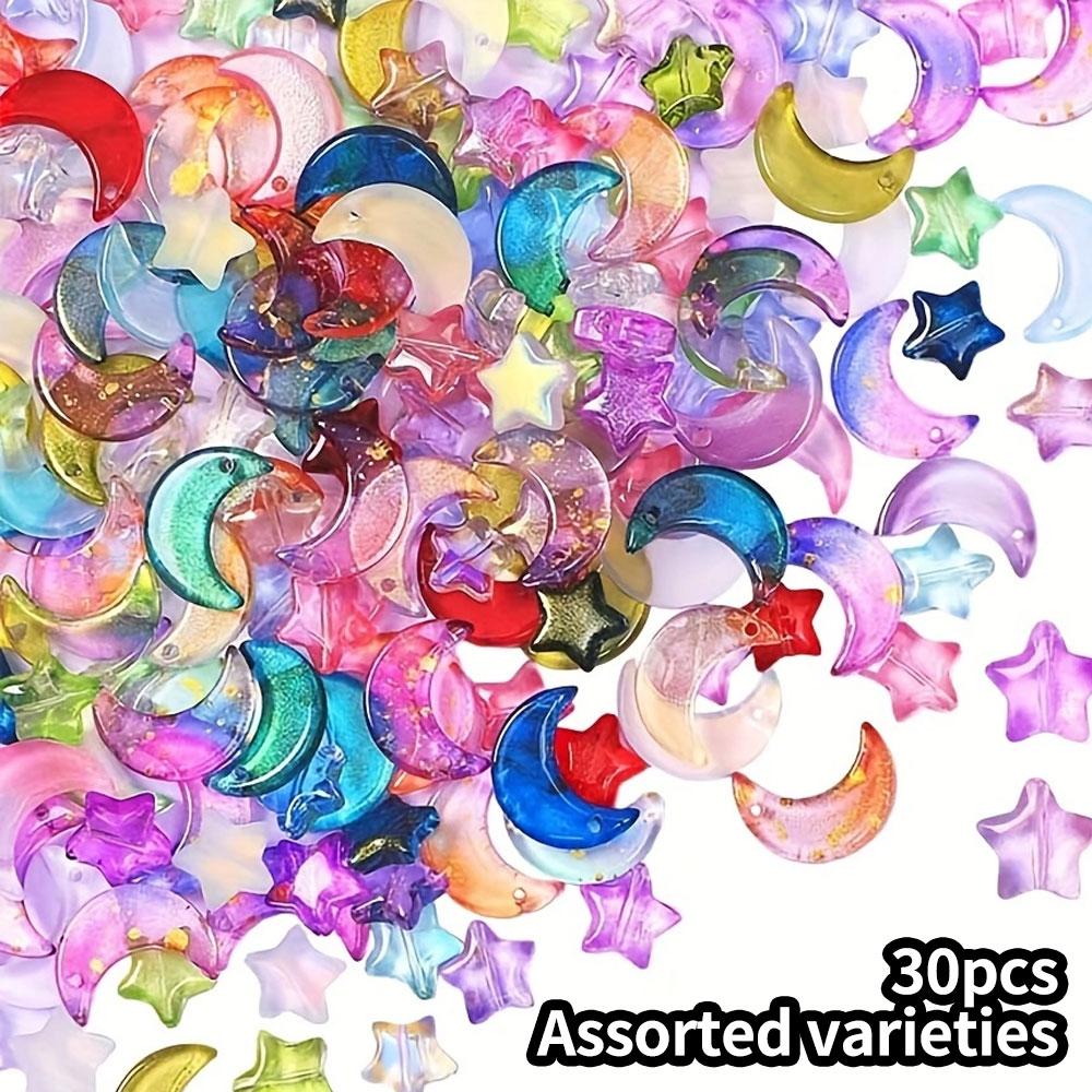 30/50/100 шт. хрустальные бусины в виде луны и звезд, стеклянные крошечные подвесные бусины для поделок, ожерелий, браслетов, ювелирных изделий 30pcs
30/50/100 шт. хрустальные бусины в виде луны и звезд, стеклянные крошечные подвесные бусины для поделок, ожерелий, браслетов, ювелирных изделий 30pcs