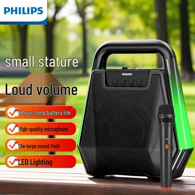 Портативная Bluetooth KTV-колонка Philips SD140
Портативная Bluetooth KTV-колонка Philips SD140