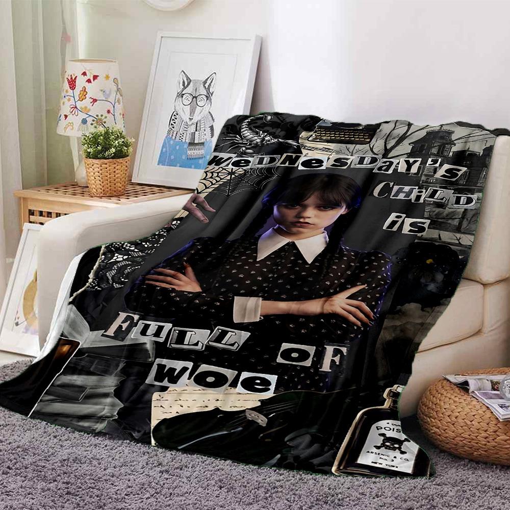 1pc Wednesday Addams, gothic Soft Flannel All-Season Throw for Home, Office, Outdoor UseDurable Comfort 100566 80cmx120cm(31inx47in)
1pc Wednesday Addams, gothic Soft Flannel All-Season Throw for Home, Office, Outdoor UseDurable Comfort 100566 80cmx120cm(31inx47in)