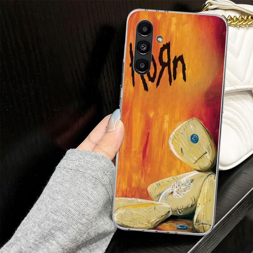K-Korn Rock Band Case for Samsung A17 A16 A56 A36 A26 A15 A55 A35 A25 A14 A54 A34 A24 Phone Cover A13 A53 A33 A23 A05S A04S Samsung A03
K-Korn Rock Band Case for Samsung A17 A16 A56 A36 A26 A15 A55 A35 A25 A14 A54 A34 A24 Phone Cover A13 A53 A33 A23 A05S A04S Samsung A03