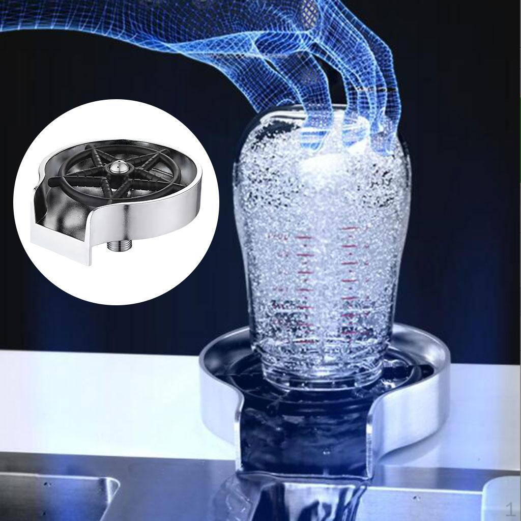 Automatic Cleaning Accessories Attachment Beer Washer Cleaner Glass for Cafe Baby Bottles Bar Silver Shell
Automatic Cleaning Accessories Attachment Beer Washer Cleaner Glass for Cafe Baby Bottles Bar Silver Shell