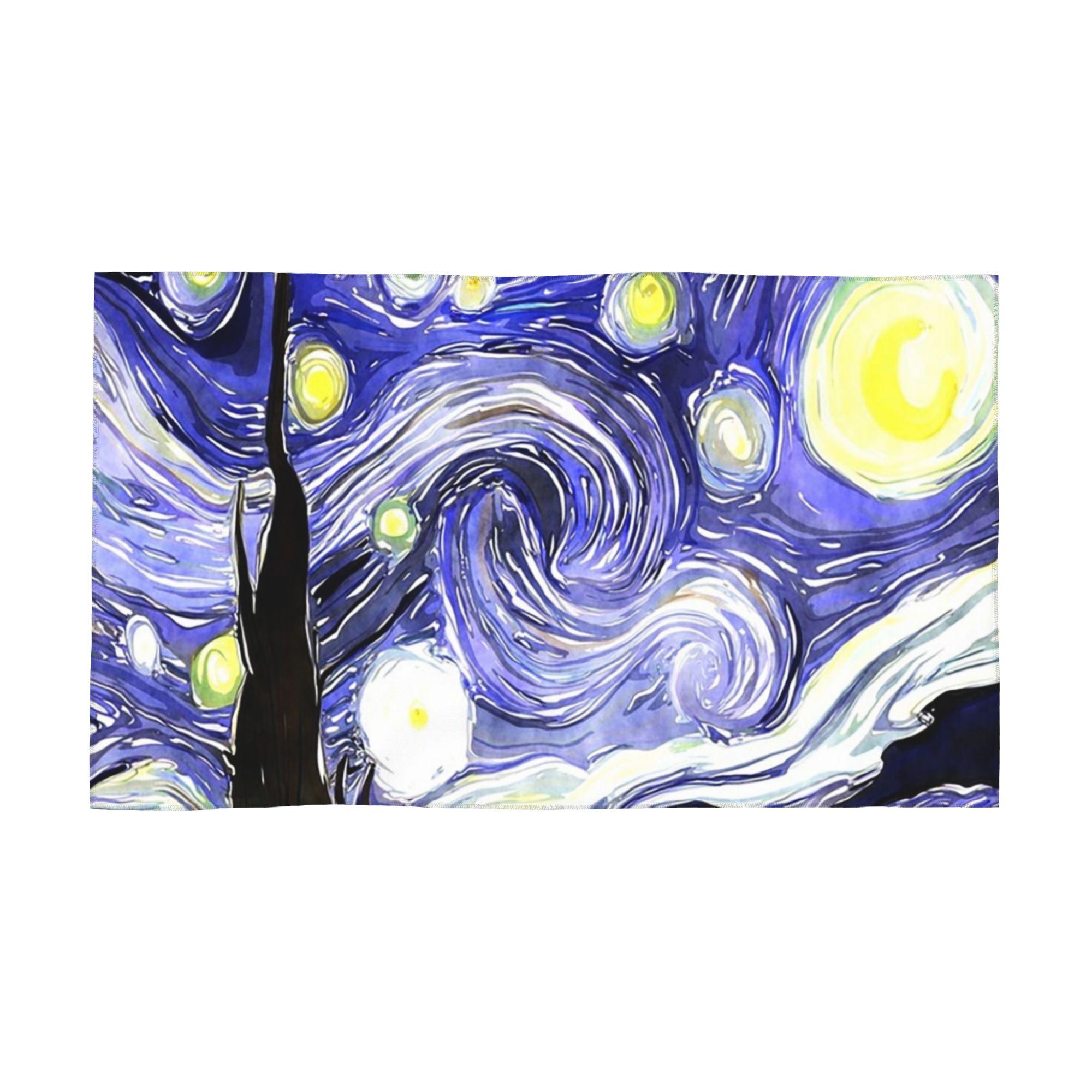 Vincent Van Gogh Paintings Starry Nigh Soft Face Towel Quick Dry Pool Bath Cotton Towels Breathable W40*H60(CM)
Vincent Van Gogh Paintings Starry Nigh Soft Face Towel Quick Dry Pool Bath Cotton Towels Breathable W40*H60(CM)