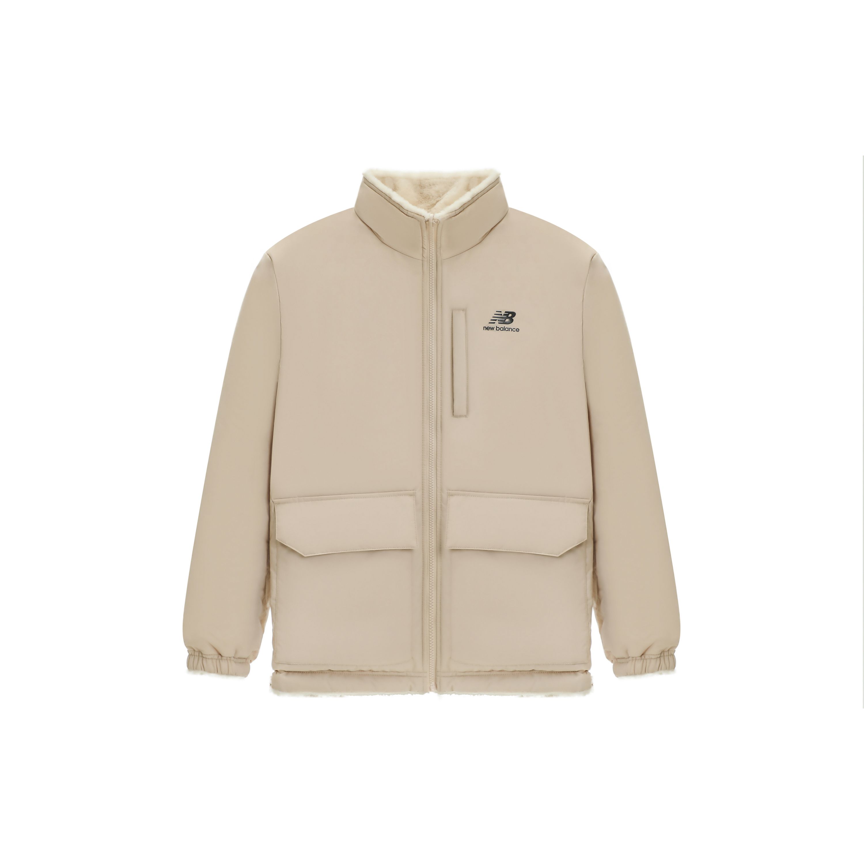 Двусторонняя утепленная куртка-стойка New Balance из искусственного меха норки, теплая куртка унисекс, верхняя одежда бежевого цвета 6DC43783-CRE
Двусторонняя утепленная куртка-стойка New Balance из искусственного меха норки, теплая куртка унисекс, верхняя одежда бежевого цвета 6DC43783-CRE