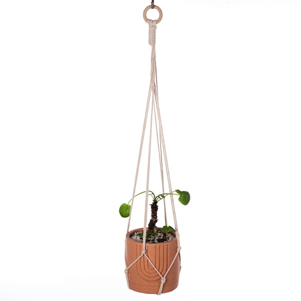 Handmade Macrame Plant Hanger Indoor Hanging Planter Basket Woven Cotton Rope Flower Pot Crochet Plant Holder Stand for Decor
Handmade Macrame Plant Hanger Indoor Hanging Planter Basket Woven Cotton Rope Flower Pot Crochet Plant Holder Stand for Decor