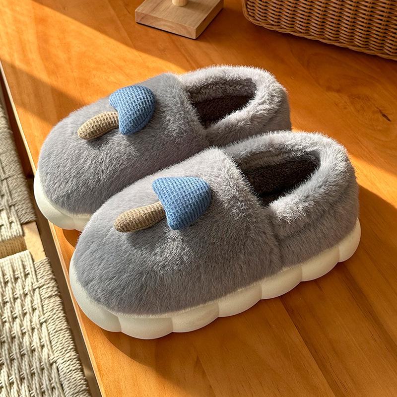Men s Non-Slip Outdoor Slippers - 2024 Mushroom Cotton, Warm, Covered Heel, Thick Sole, Fur-Lined 42-43 сірий
Men s Non-Slip Outdoor Slippers - 2024 Mushroom Cotton, Warm, Covered Heel, Thick Sole, Fur-Lined 42-43 сірий