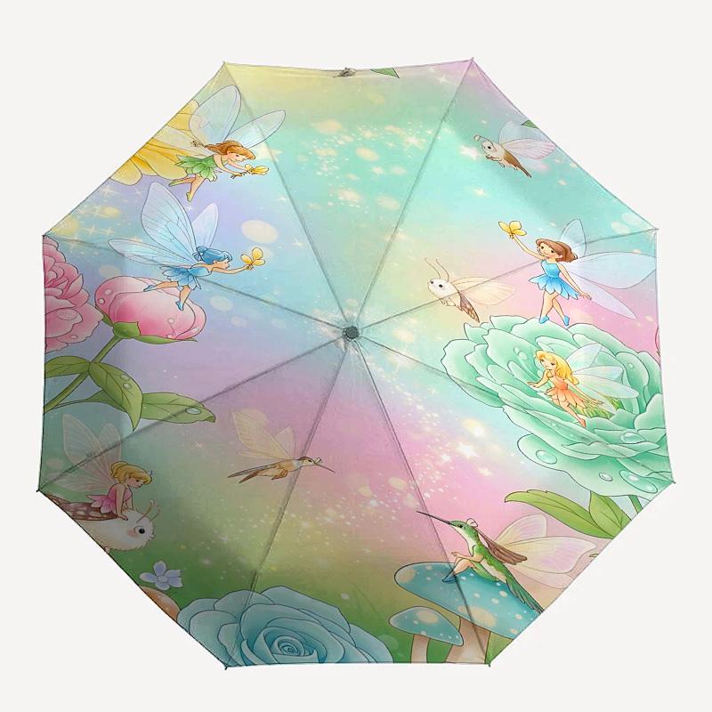 1PC Fairies Flowers Umbrella-8-Rib Reinforced Portable Folding Travel Suitable for All Seasons Outdoor Daily , Fun Design-Z0445
1PC Fairies Flowers Umbrella-8-Rib Reinforced Portable Folding Travel Suitable for All Seasons Outdoor Daily , Fun Design-Z0445