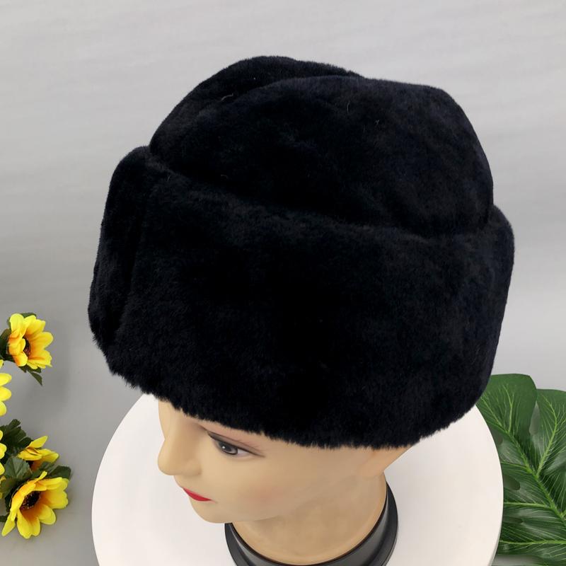Зимние шапки для мужчин из овчины, теплые, толстые, джентльменские, шляпа-нана, уличные меховые шапки 55-59cm чёрный
Зимние шапки для мужчин из овчины, теплые, толстые, джентльменские, шляпа-нана, уличные меховые шапки 55-59cm чёрный