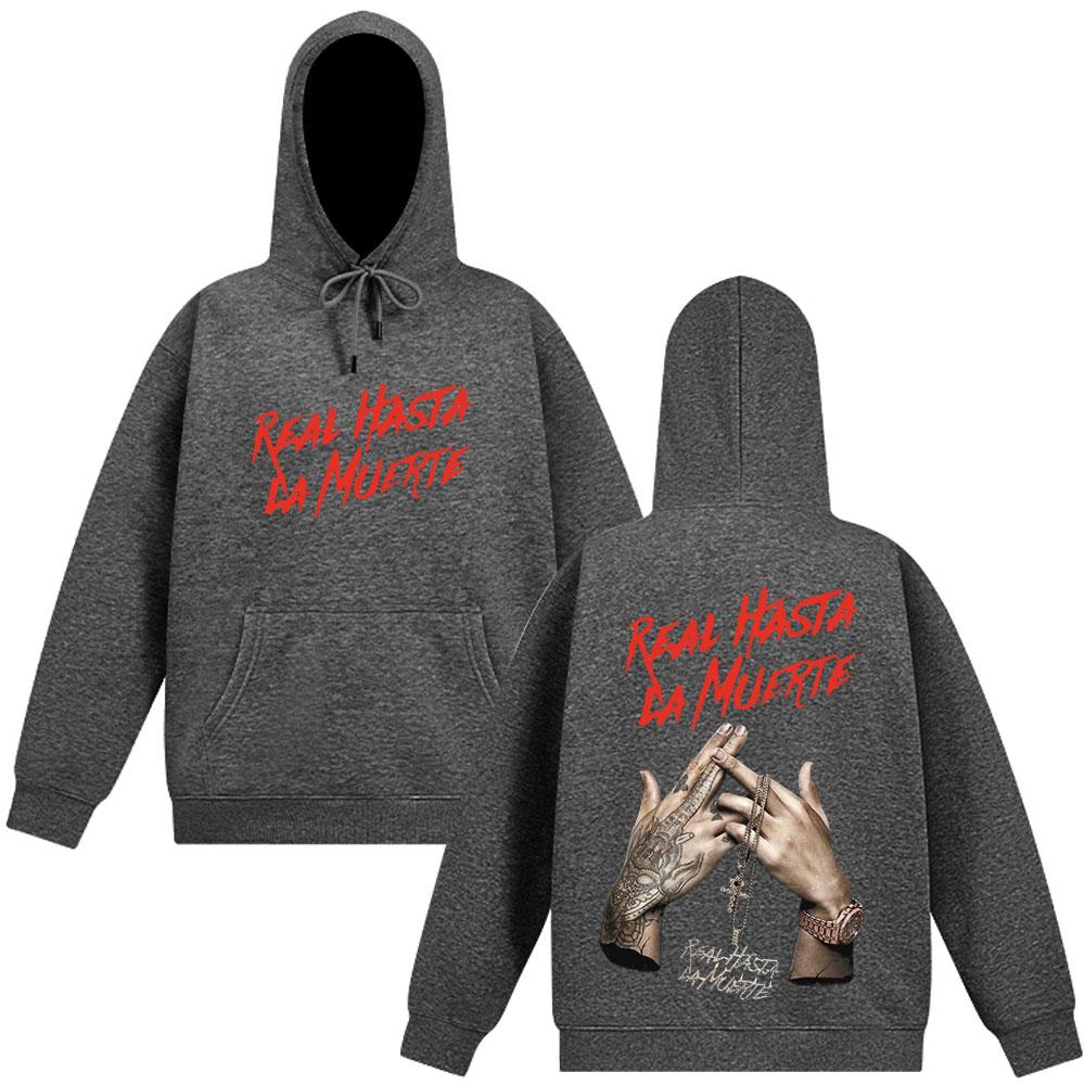 Rapper Anuel AA Hoodies Real Hasta La Muerte Men Hip Hop Vintage Sweatshirt Fashion Long Sleeves Popular Hoodie Streetwear Top 3XL
Rapper Anuel AA Hoodies Real Hasta La Muerte Men Hip Hop Vintage Sweatshirt Fashion Long Sleeves Popular Hoodie Streetwear Top 3XL
