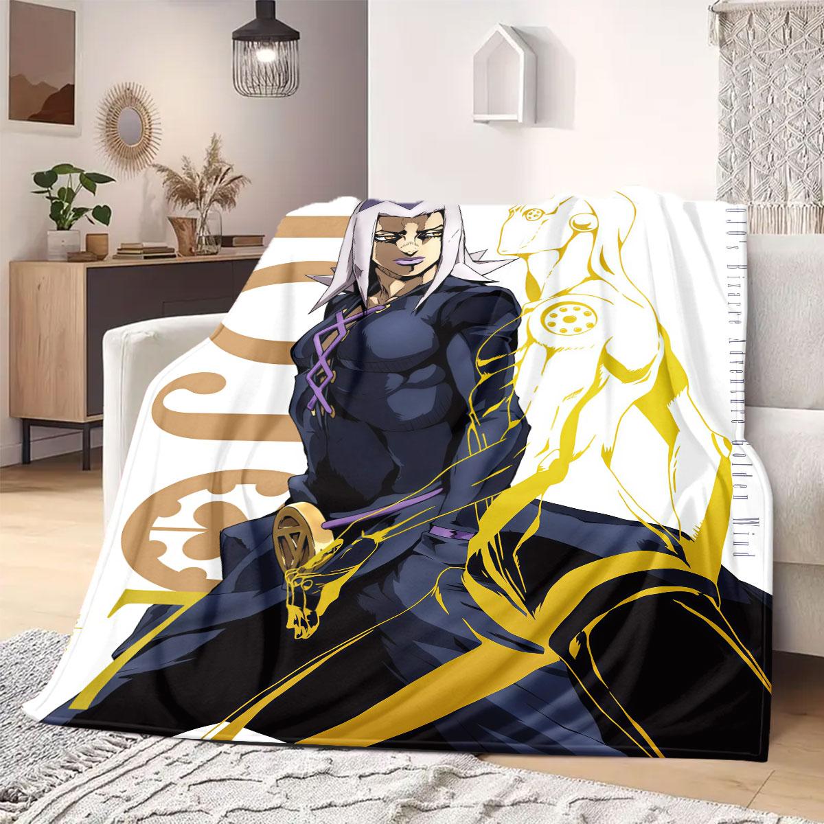 JOJO anime Flannel Blanket Warm,Comfortable,Suitable for Bedrooms,Sofas,Beds,Chairs,Picnics,Travel 75x90cm
JOJO anime Flannel Blanket Warm,Comfortable,Suitable for Bedrooms,Sofas,Beds,Chairs,Picnics,Travel 75x90cm
