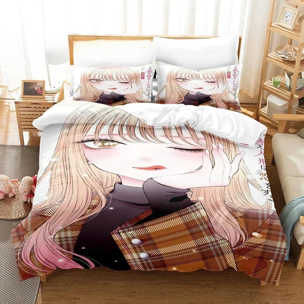 Аниме My Dress-Up Darling Постельное белье Односпальная кровать Твин Полный комплект постельного белья Queen King Size для взрослых и детей Спальня Пододеяльник Наборы Домашний текстиль 70x133cm 2pcs
Аниме My Dress-Up Darling Постельное белье Односпальная кровать Твин Полный комплект постельного белья Queen King Size для взрослых и детей Спальня Пододеяльник Наборы Домашний текстиль 70x133cm 2pcs
