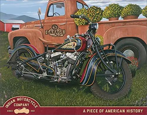 Traditional Indian Motor Tin Sign Classic Vintage Motorcycle Club Garage Art Decor Iron Plate Paintings Bar Cafe Metal Plaque 20x30cm(7.8x11.8inch)
Traditional Indian Motor Tin Sign Classic Vintage Motorcycle Club Garage Art Decor Iron Plate Paintings Bar Cafe Metal Plaque 20x30cm(7.8x11.8inch)