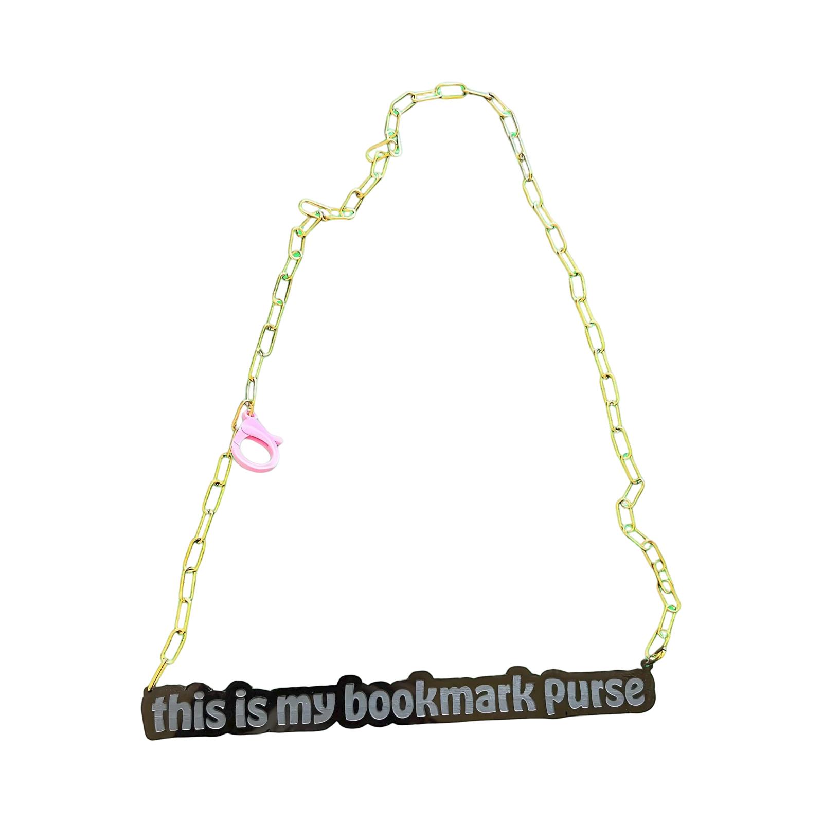 Bookmark Wallet Strap, Acrylic Bookmark Wallet With Gold Chain, Can Be Used As A Bookmark Or As A Wallet Strap To Hang Keychains And Car Keys One Size
Bookmark Wallet Strap, Acrylic Bookmark Wallet With Gold Chain, Can Be Used As A Bookmark Or As A Wallet Strap To Hang Keychains And Car Keys One Size