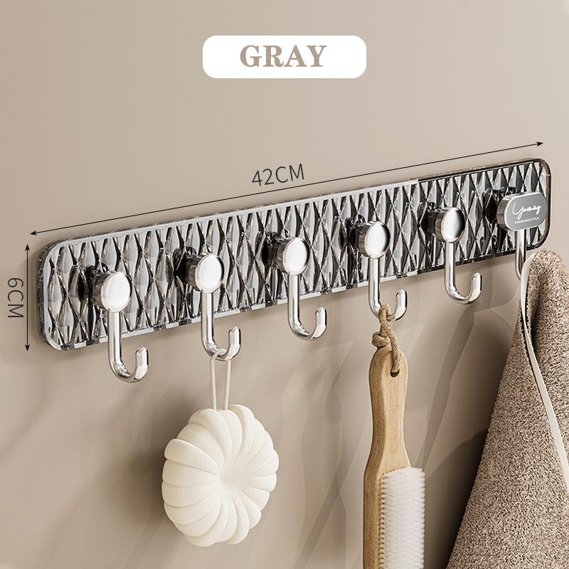 6 крючков, вешалка для одежды, настенный крючок для кухни, ванной, вешалка для одежды серый
6 крючков, вешалка для одежды, настенный крючок для кухни, ванной, вешалка для одежды серый