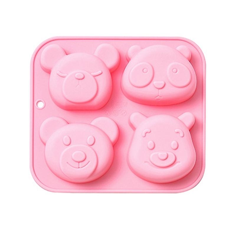 4 ячейки Формы для мастики в форме медведя Кухонный гаджет для выпечки Формы для шоколада Силиконовый материал Форма для конфет для детей Кухонная выпечка розовый
4 ячейки Формы для мастики в форме медведя Кухонный гаджет для выпечки Формы для шоколада Силиконовый материал Форма для конфет для детей Кухонная выпечка розовый