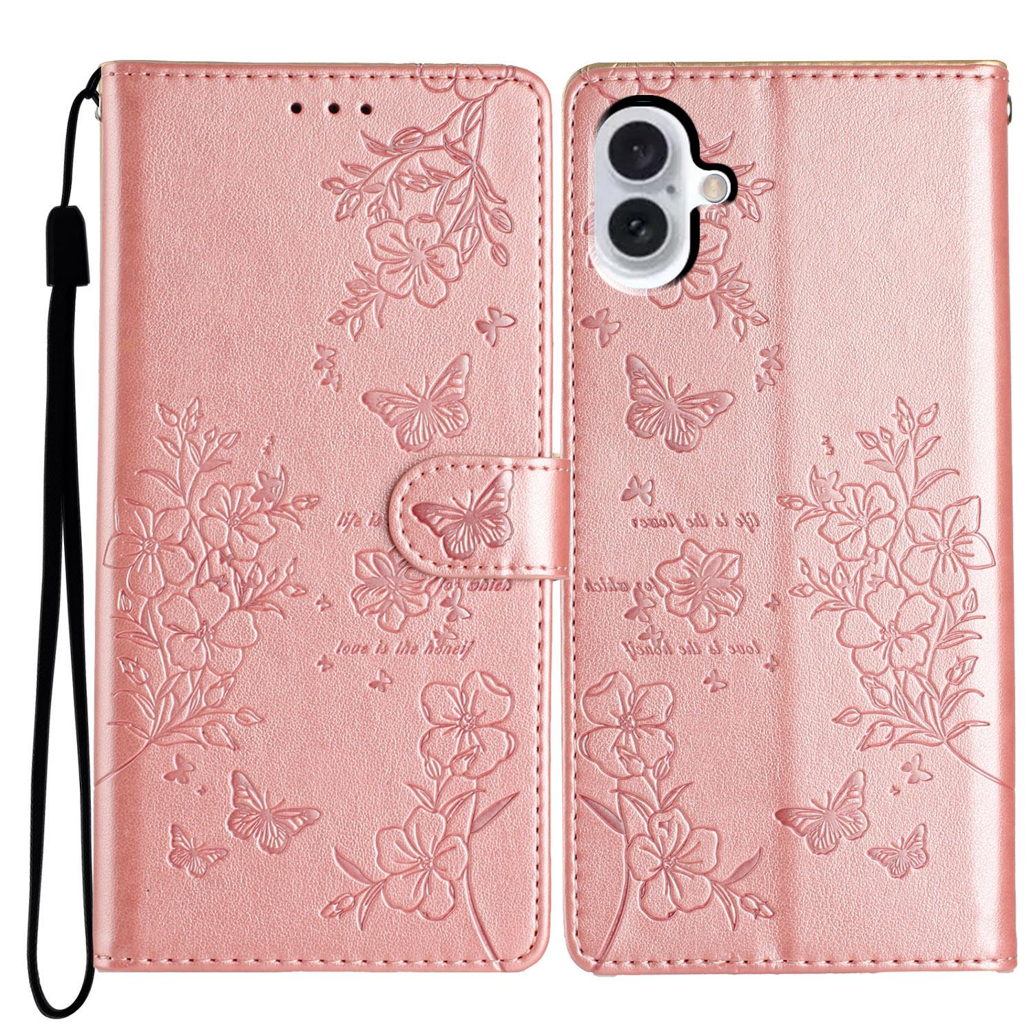 For iPhone 16 Plus Case Butterfly Flower Imprint Wallet Leather Phone Cover with Stand D
For iPhone 16 Plus Case Butterfly Flower Imprint Wallet Leather Phone Cover with Stand D