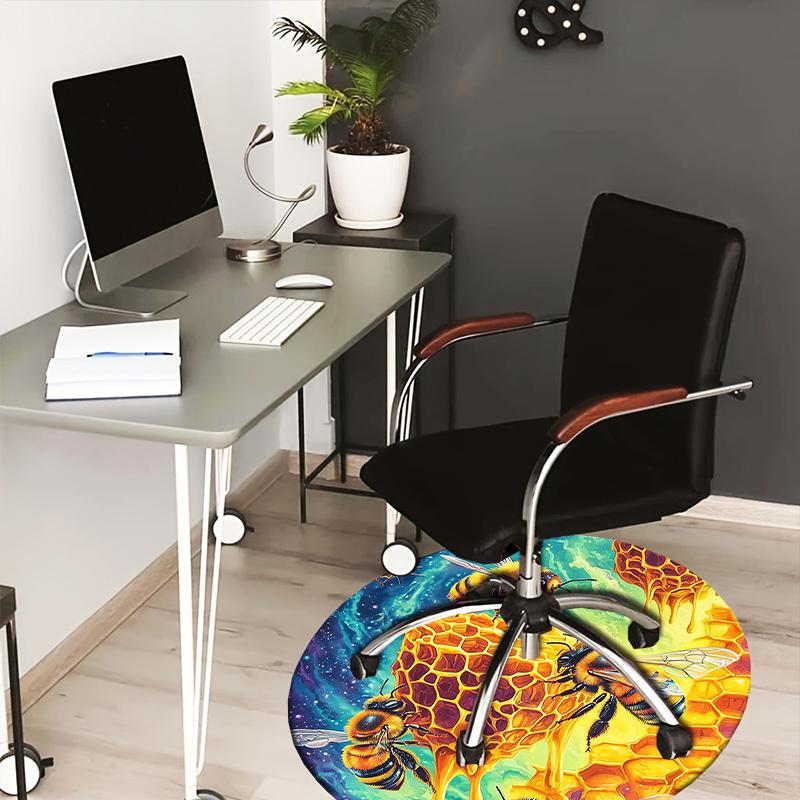 1pc Office Carpet Chair Mats Honeycomb Bees Cosmic Artwork Perfect for Decorating Office Chairs, Living Rooms, Or Bedrooms.YDT176 80cm by 80cm
1pc Office Carpet Chair Mats Honeycomb Bees Cosmic Artwork Perfect for Decorating Office Chairs, Living Rooms, Or Bedrooms.YDT176 80cm by 80cm