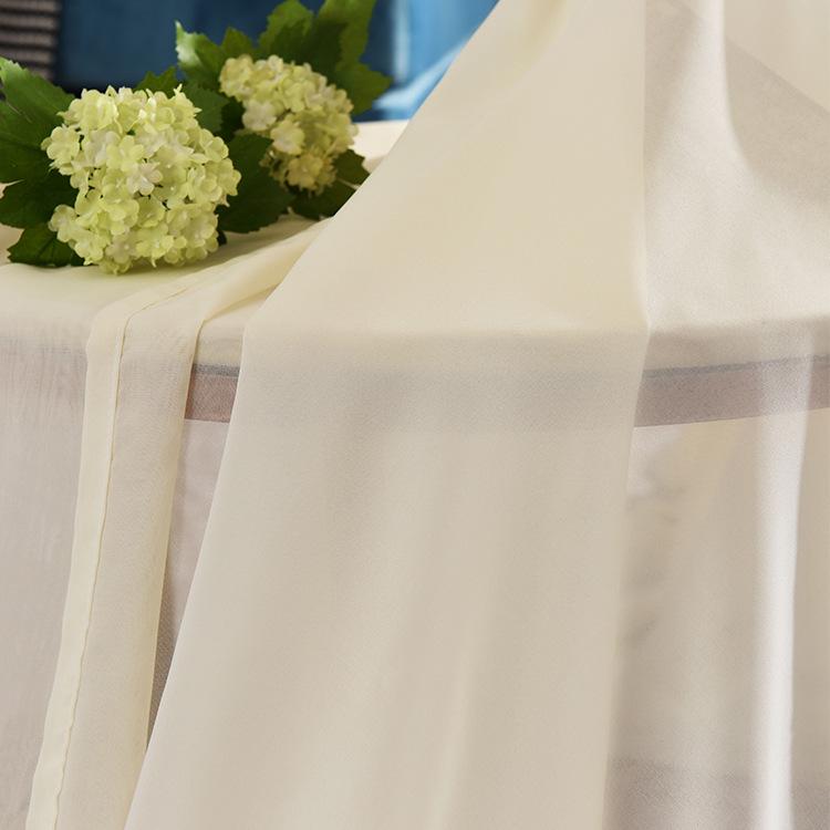 Solid Color Transparent Chiffon Window Curtains for Living Room and Bedroom Over 120m
Solid Color Transparent Chiffon Window Curtains for Living Room and Bedroom Over 120m