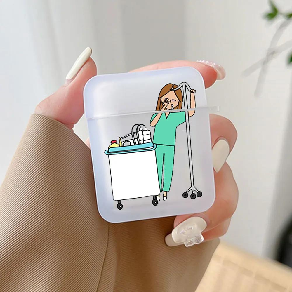 Cartoon Medicine Doctor Nurse Cases for Apple Airpods Pro 2 Case Soft Clear Cover for Air Pods 3 2 1 Shell Earphone Accessories Airpods 1 2
Cartoon Medicine Doctor Nurse Cases for Apple Airpods Pro 2 Case Soft Clear Cover for Air Pods 3 2 1 Shell Earphone Accessories Airpods 1 2
