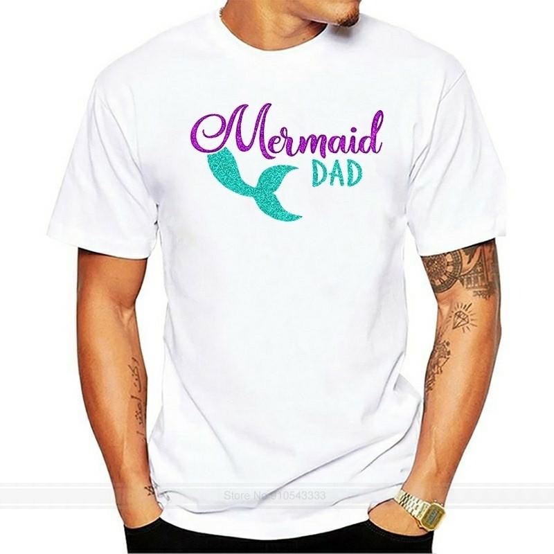 Mermaid Dad Cute Mermaid Glitter Party T Shirts Harajuku Funny Men Tee Shirts New shubuzhi Fashion Hot Men Lastest 4XL
Mermaid Dad Cute Mermaid Glitter Party T Shirts Harajuku Funny Men Tee Shirts New shubuzhi Fashion Hot Men Lastest 4XL