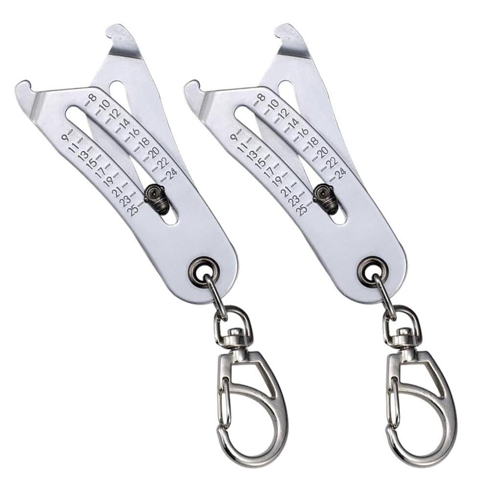 Ключниця-вимірювач розміру головки болта та гайки, нержавіюча сталь, інструмент для вимірювання шестигранних головок гайок (метричний/імперський) для DIY
Ключниця-вимірювач розміру головки болта та гайки, нержавіюча сталь, інструмент для вимірювання шестигранних головок гайок (метричний/імперський) для DIY