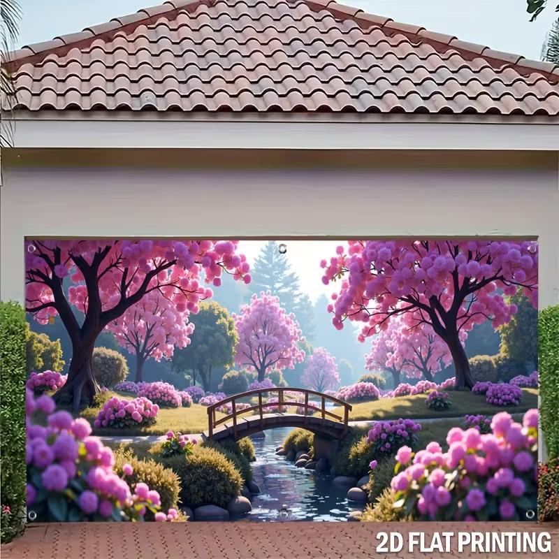 2D Floral Cherry Blossom Backdrop, Japanese Garden Garage Door Decorative Background Cloth 47.2x31.5inch/120*80cm
2D Floral Cherry Blossom Backdrop, Japanese Garden Garage Door Decorative Background Cloth 47.2x31.5inch/120*80cm
