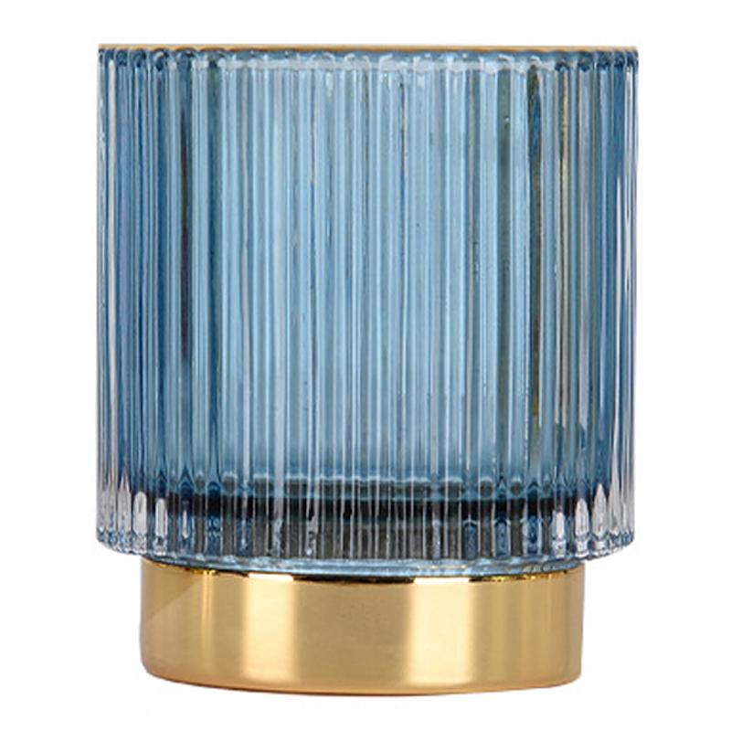 Multi-function Glass Storage Bucket with Golden Base Pen Holder Decoration Storage Tank Cup Makeup Brush Bucket Desktop Organizer, Size S Blue
Multi-function Glass Storage Bucket with Golden Base Pen Holder Decoration Storage Tank Cup Makeup Brush Bucket Desktop Organizer, Size S Blue