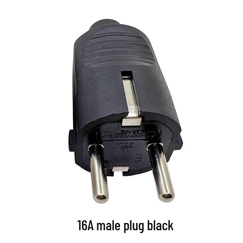 German-Style Eurostandard 16A Power Plug, Drop-Resistant
German-Style Eurostandard 16A Power Plug, Drop-Resistant