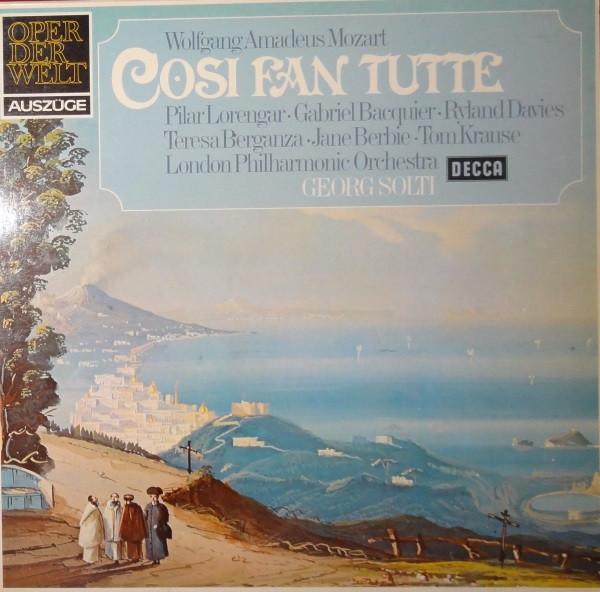 LP Record WOLFGANG AMADEUS MOZART PILAR LOR Cos Fan Tutte 641973 Decca 1975 Germany Classical Used
LP Record WOLFGANG AMADEUS MOZART PILAR LOR Cos Fan Tutte 641973 Decca 1975 Germany Classical Used