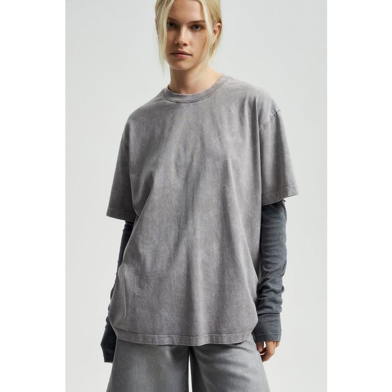 Ru s L XS-XL Snow Wash Distressed Waste Soil Wind Oversized Loose Mid Length Long Length Short Sleeve T-shirt Oversized Girls Top Flaw-Beige(Details Last Figure) S
Ru s L XS-XL Snow Wash Distressed Waste Soil Wind Oversized Loose Mid Length Long Length Short Sleeve T-shirt Oversized Girls Top Flaw-Beige(Details Last Figure) S