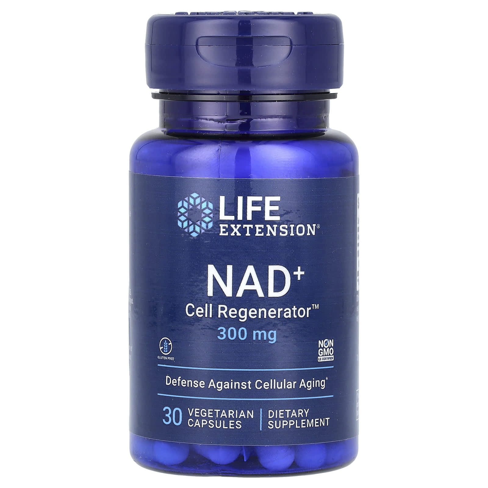 Life Extension, NAD+ Клітинний регенератор, 300 мг, 30 вегетаріанських капсул
Life Extension, NAD+ Клітинний регенератор, 300 мг, 30 вегетаріанських капсул