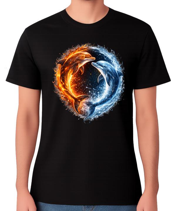 Fire And Ice Dolphins Yin Yang T-Shirt Fantasy Art Unisex Tee 5XL різнокольоровий
Fire And Ice Dolphins Yin Yang T-Shirt Fantasy Art Unisex Tee 5XL різнокольоровий