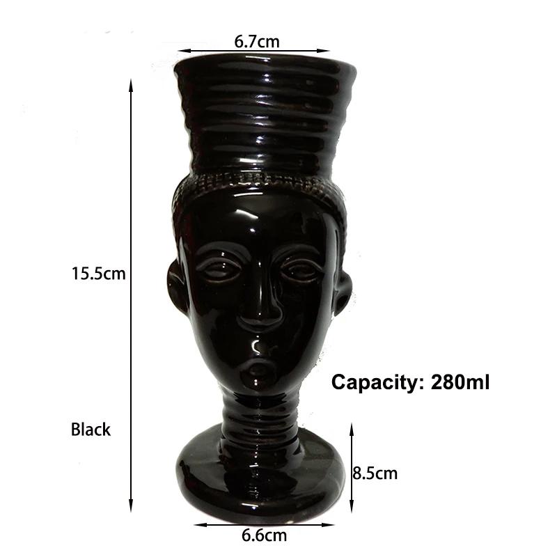 Кружки Tiki Коктейльная кружка Пивная кружка для вина Керамические кружки Tiki Художественные промыслы Креативные гавайские кружки 280ml чёрный
Кружки Tiki Коктейльная кружка Пивная кружка для вина Керамические кружки Tiki Художественные промыслы Креативные гавайские кружки 280ml чёрный