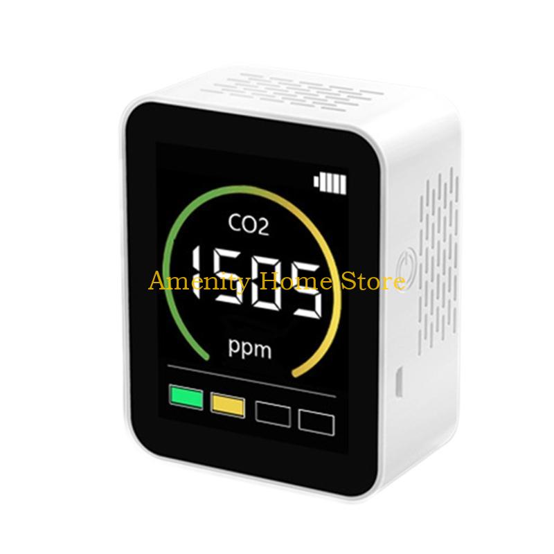F26C CO2 Monitor Air Quality Monitor Indoor Carbon Dioxide Detector CO2 Monitor Portable CO2 Alarm Meter for Household Office
F26C CO2 Monitor Air Quality Monitor Indoor Carbon Dioxide Detector CO2 Monitor Portable CO2 Alarm Meter for Household Office