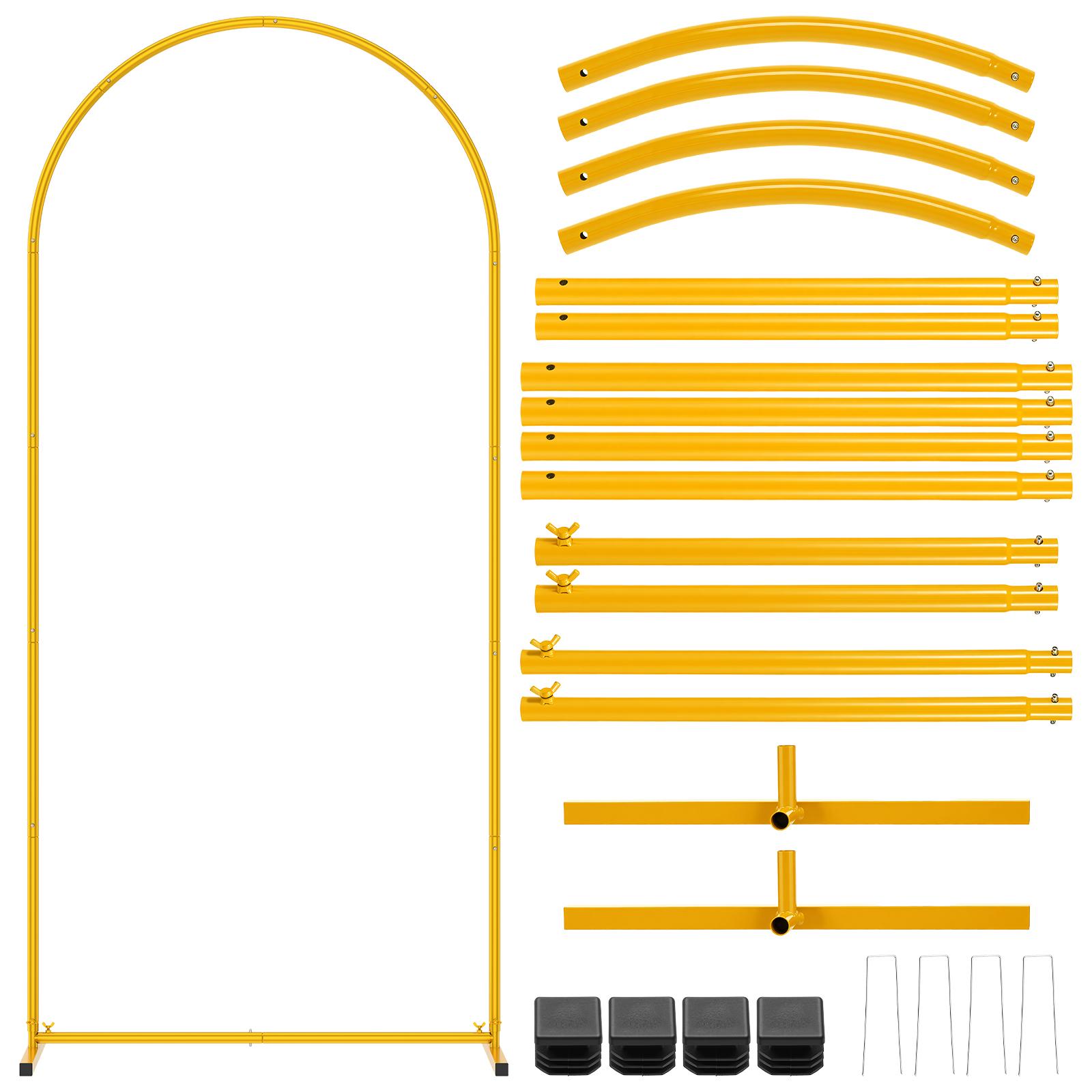 Metal Arch Backdrop Stand 5.91×2.62 ft Gold Wedding Balloon Arch Stand Easy Assembly Frame Backdrop Holder Bracket for Birthday M
Metal Arch Backdrop Stand 5.91×2.62 ft Gold Wedding Balloon Arch Stand Easy Assembly Frame Backdrop Holder Bracket for Birthday M
