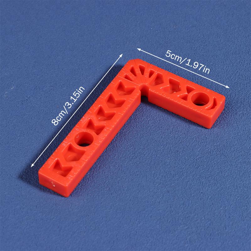 4Pcs 3in 90 Degree Right Angle Positioning Ruler L Fixing Clamp Woodworking Holder Marking Ruler Tools Auxiliary Locator
4Pcs 3in 90 Degree Right Angle Positioning Ruler L Fixing Clamp Woodworking Holder Marking Ruler Tools Auxiliary Locator