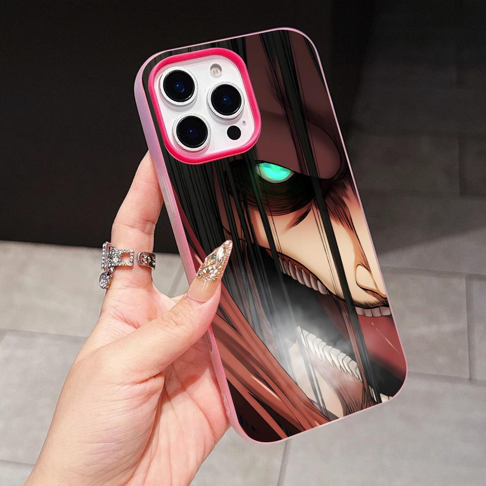AOT Eren Yeager Jelly Double layer Rose Red Mobile Phone Case for iPhone 17 16 15 14 13 12 11 Air Pro Max Plus Protective iPhone 16 Pro
AOT Eren Yeager Jelly Double layer Rose Red Mobile Phone Case for iPhone 17 16 15 14 13 12 11 Air Pro Max Plus Protective iPhone 16 Pro