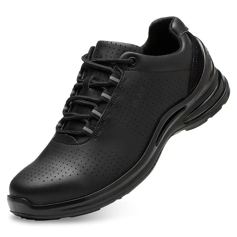 New standby automatic buckle first layer cowhide ultra-light black low-top physical running outdoor sports men s leather shoes training 46
New standby automatic buckle first layer cowhide ultra-light black low-top physical running outdoor sports men s leather shoes training 46