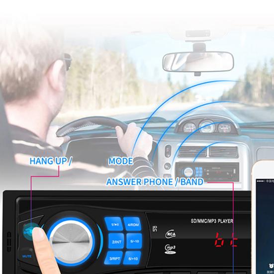 12 В автомобильный Bluetooth-совместимый стерео аудио FM-радио Громкая связь AUX USB MP3-плеер
12 В автомобильный Bluetooth-совместимый стерео аудио FM-радио Громкая связь AUX USB MP3-плеер