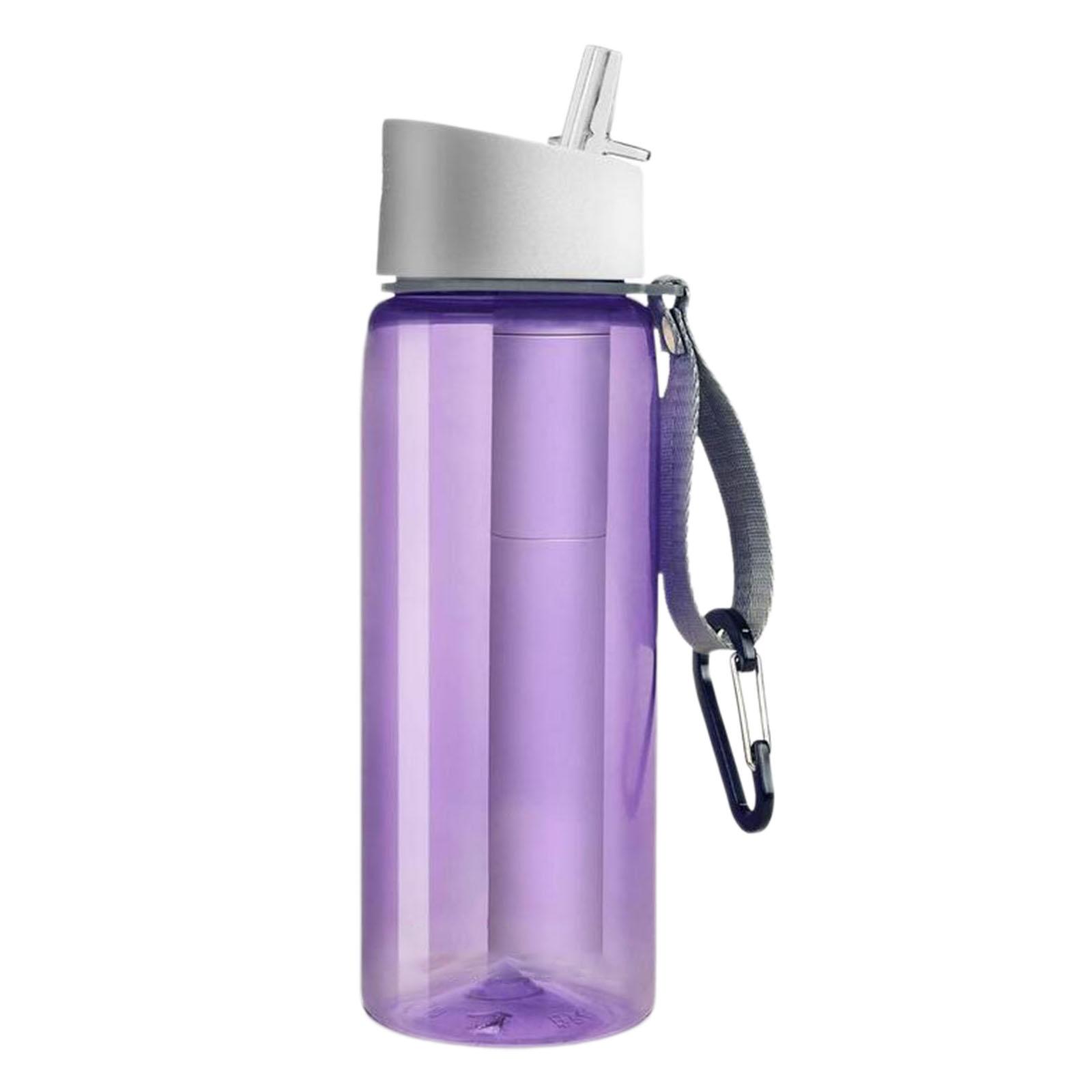 Water Filter Bottle Camping Backpacking Emergency Filtered Water Bottle with 4-Stage Filter Straw BPA Free фіолетовий
Water Filter Bottle Camping Backpacking Emergency Filtered Water Bottle with 4-Stage Filter Straw BPA Free фіолетовий