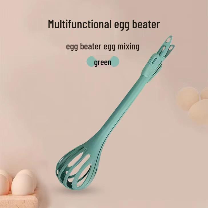 Multipurpose Egg Beater and Baking Whisk with Noodle and Boiled Egg Clip зелений
Multipurpose Egg Beater and Baking Whisk with Noodle and Boiled Egg Clip зелений