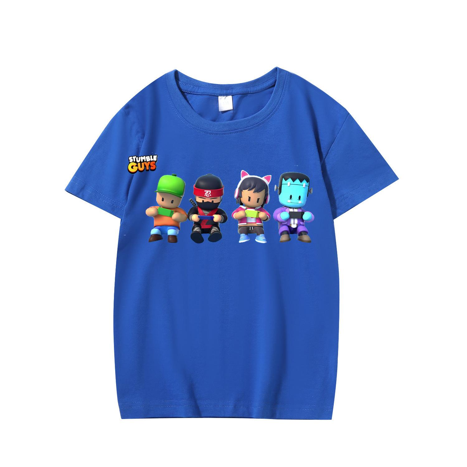 2025 New Stumble Guys Tshirt Printed Cotton Soft Breathable Skin-friendly Comfortable Colorful Summer Short Sleeve Tops Tees for Children 140 чорний
2025 New Stumble Guys Tshirt Printed Cotton Soft Breathable Skin-friendly Comfortable Colorful Summer Short Sleeve Tops Tees for Children 140 чорний