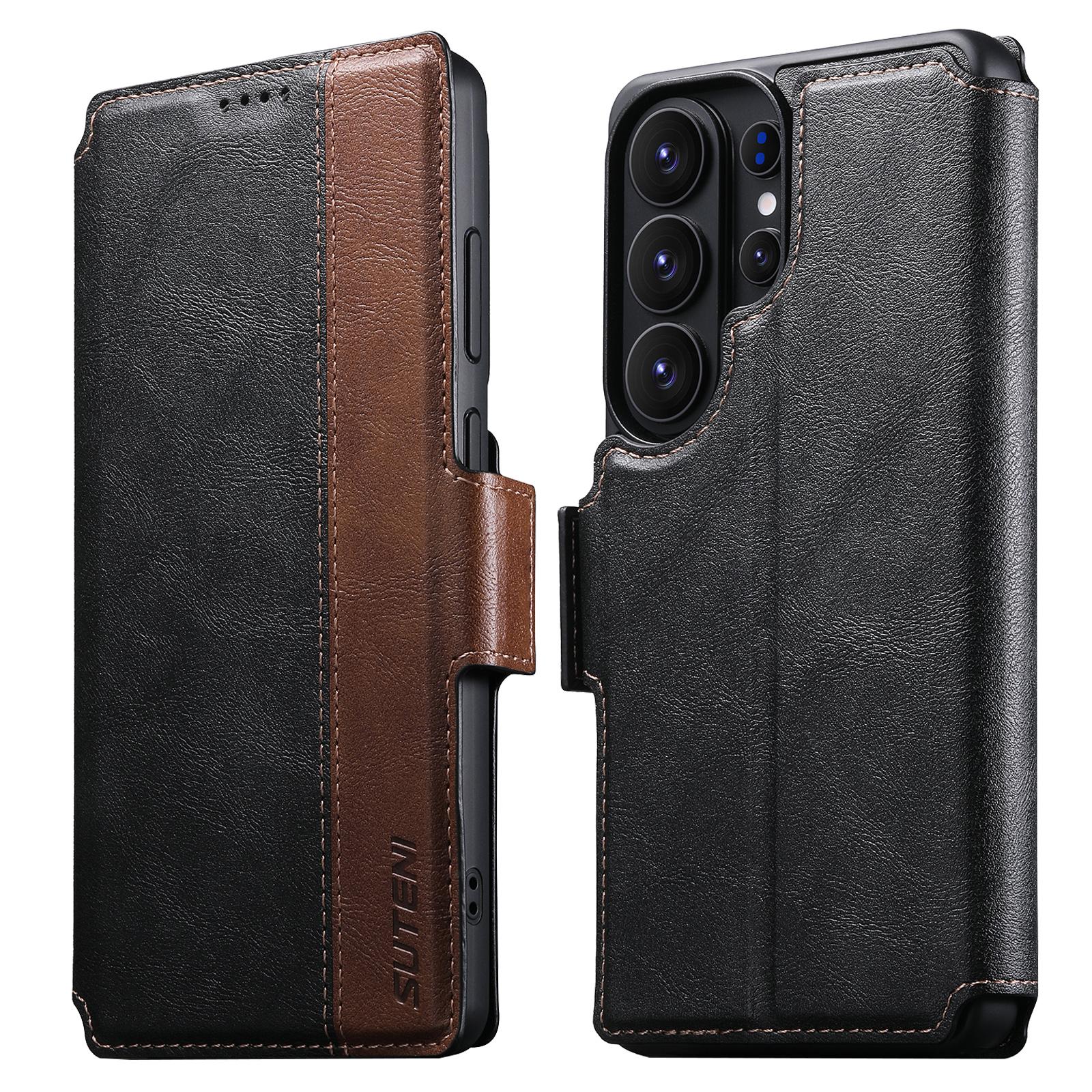 Color Blocking 2 in 1 Detachable Cow Leather Magnetic Wallet Cards Solt Phone Case for Samsung S26 S25 S24 S23 S22 Ultra MagSafe Galaxy S24 Ultra чёрный
Color Blocking 2 in 1 Detachable Cow Leather Magnetic Wallet Cards Solt Phone Case for Samsung S26 S25 S24 S23 S22 Ultra MagSafe Galaxy S24 Ultra чёрный