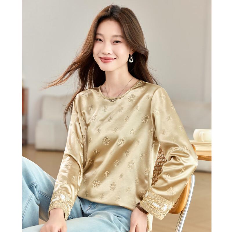 Elegant Embroidered Long-Sleeve Top L
Elegant Embroidered Long-Sleeve Top L