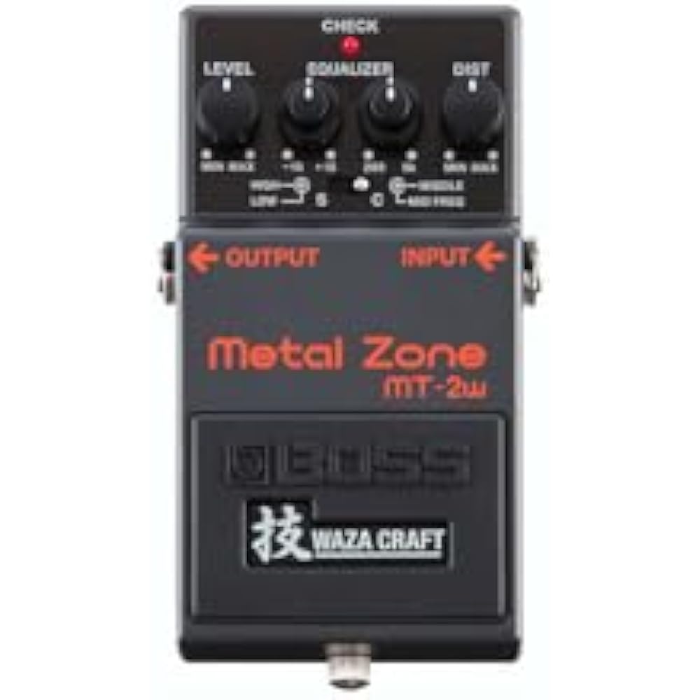 BOSS/MT-2W Metal Zone MADE IN JAPAN
BOSS/MT-2W Metal Zone MADE IN JAPAN