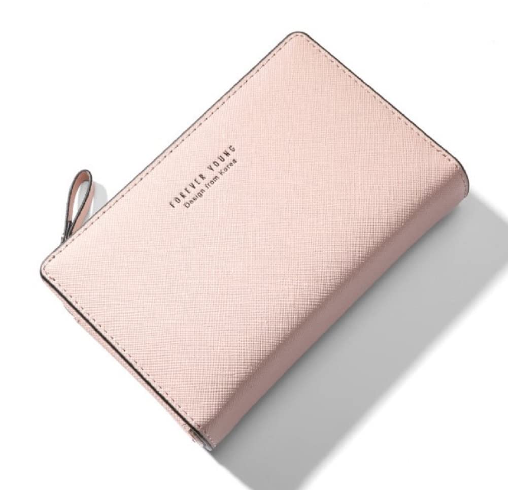 Kugusa Women s Bifold Wallet, Compact, Card Slots, Coin Purse, L-Shaped Zipper, PU Leather, Includes Gift Box, Keeps Bills Folded, Cute (Ash Pink)
Kugusa Women s Bifold Wallet, Compact, Card Slots, Coin Purse, L-Shaped Zipper, PU Leather, Includes Gift Box, Keeps Bills Folded, Cute (Ash Pink)