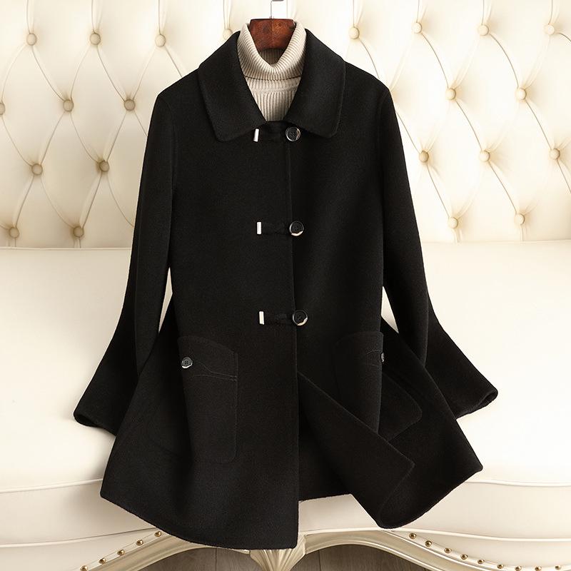 Double-Sided Wool Coat - Women s Short Chinese Style for Autumn/Winter S (90-105 lbs) кавовий
Double-Sided Wool Coat - Women s Short Chinese Style for Autumn/Winter S (90-105 lbs) кавовий