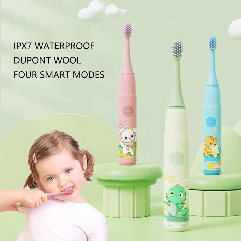 Children Electric Toothbrush Cartoon Kids With Replacement Head Ultrasonic Waterproof Rechargeable Sonic Toothbrush синій
Children Electric Toothbrush Cartoon Kids With Replacement Head Ultrasonic Waterproof Rechargeable Sonic Toothbrush синій
