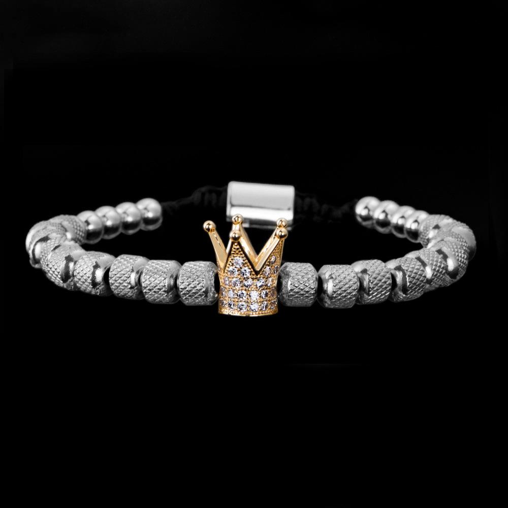 2026 Micro-inlaid Crown Ten Diamond Bracelet Set Net Bracelet Wholesale Light Luxury Men s Jewelry 19CM
2026 Micro-inlaid Crown Ten Diamond Bracelet Set Net Bracelet Wholesale Light Luxury Men s Jewelry 19CM