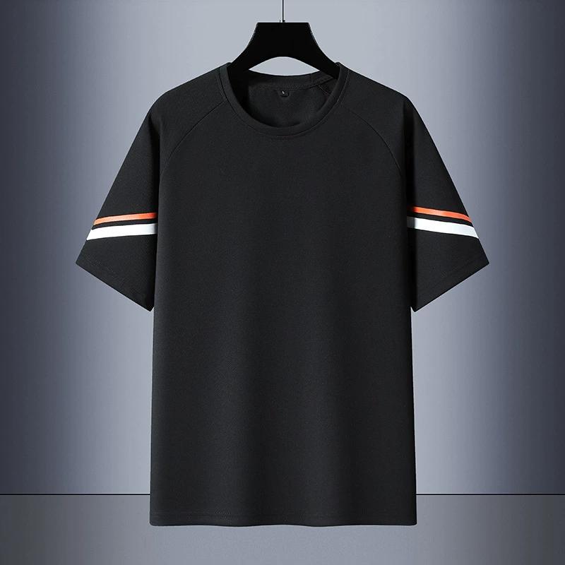 Футболка с коротким рукавом, мужская летняя тонкая дышащая футболка с круглым вырезом, универсальная футболка с коротким рукавом, большого размера для спорта и отдыха L чёрный
Футболка с коротким рукавом, мужская летняя тонкая дышащая футболка с круглым вырезом, универсальная футболка с коротким рукавом, большого размера для спорта и отдыха L чёрный